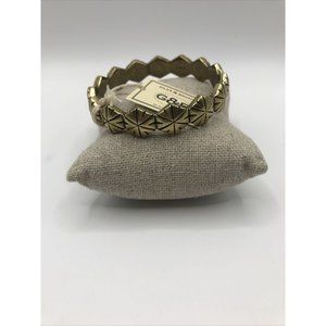 Giles & Brother Hippolyta‎ Bangle Bracelet Brass NWT statement